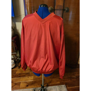 Augusta Sportswear red windbreaker men's sz XL. (#820)